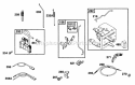 Control Elect Diagram and Parts List for 093232-0040-01  Briggs and Stratton Engine